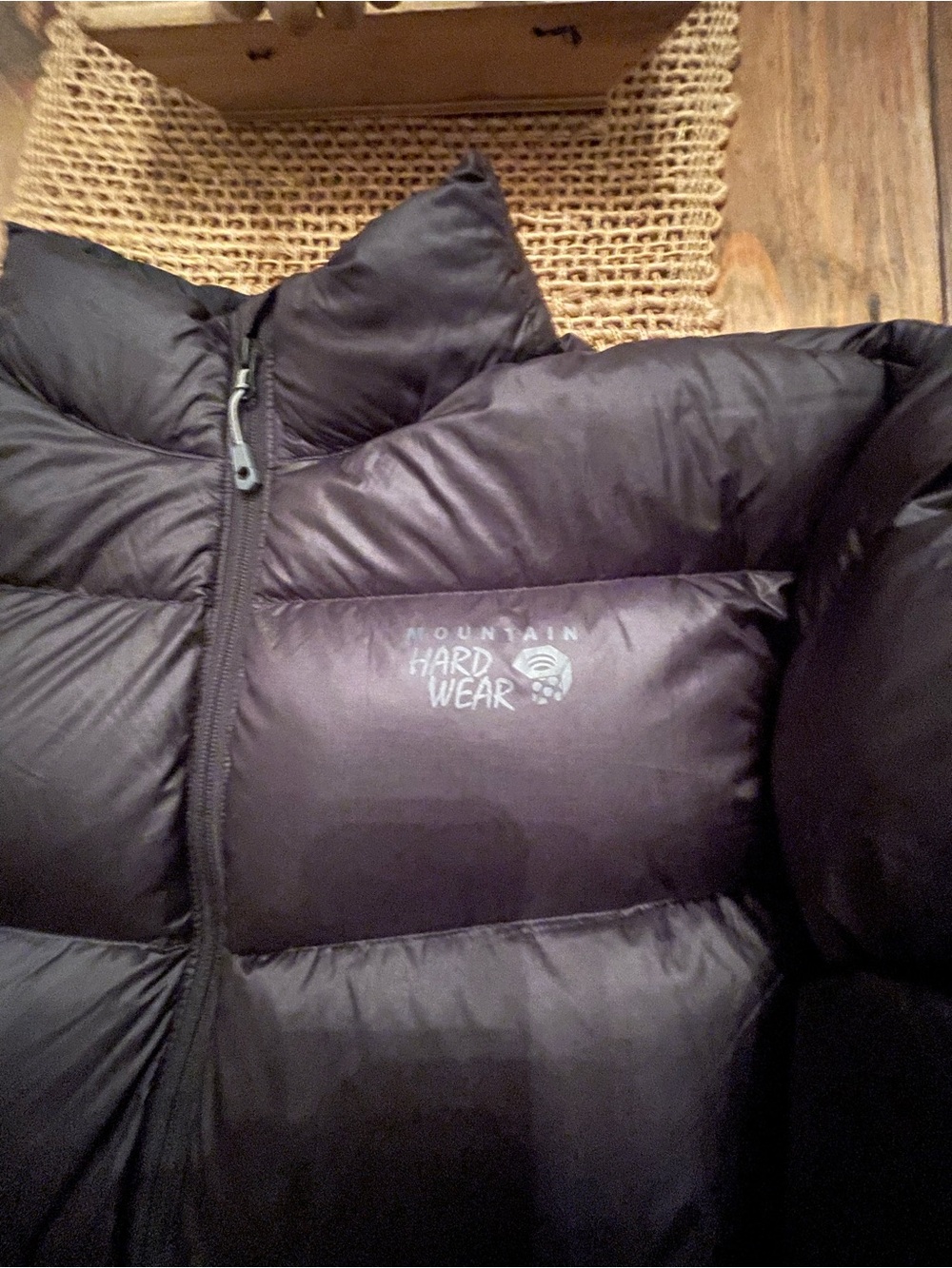 MOUNTAIN HARDWEAR Q-SHIELD 650 DOWN JACKET NWOT MENS XL BLACK THICK AWSOME - Picture 5 of 13